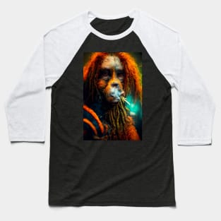 Rasta Orangutan Baseball T-Shirt